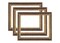 Imperial Frames Stratford Collection Antique Bronze Neoclassical Wood Frame, Hand-Finished, Museum-Quality Open Back Frame for 3/4 Deep Canvas & Panels
